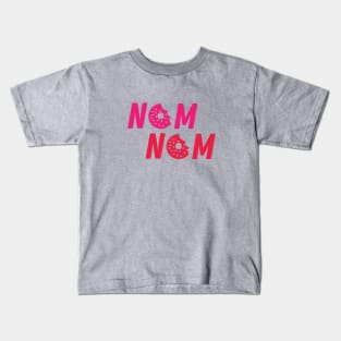 Fun Nom Nom Donuts Cartoon Tee Kids T-Shirt